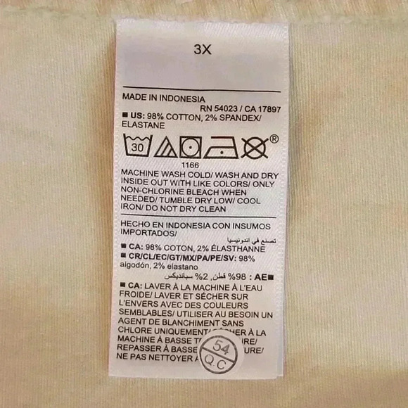 NWT Old Navy OG Chino Cotton‎ Stretchy Cream Shorts, Size 3XL - Picture 8 of 8